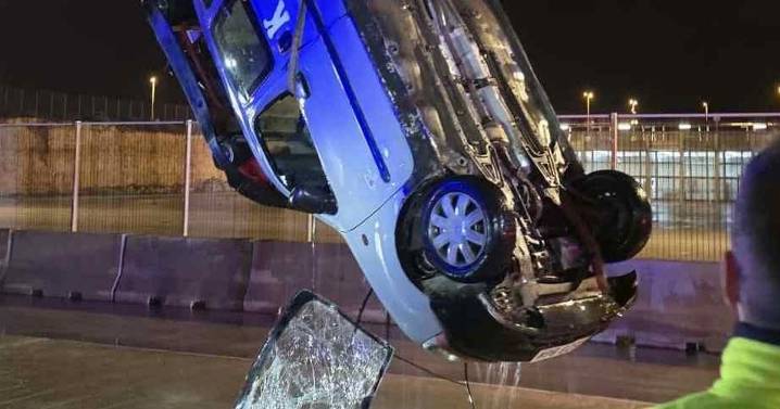 Tourist, 67, dies as car plunges into freezing waters at holiday hotspot