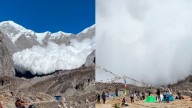 Una avalancha sorprendió a decenas de senderistas y guías en Nepal: “Fue como ver caer una tormenta desde el cielo”