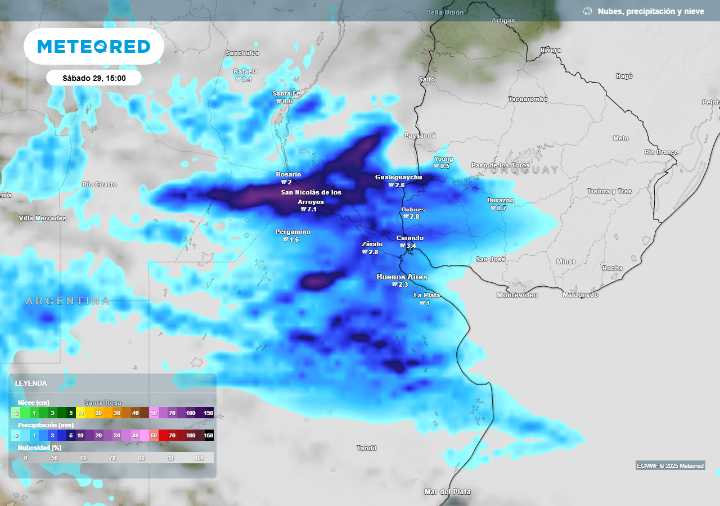 La última semana de noviembre llega con fuertes cambios de temperatura y nuevas precipitaciones a Buenos Aires
