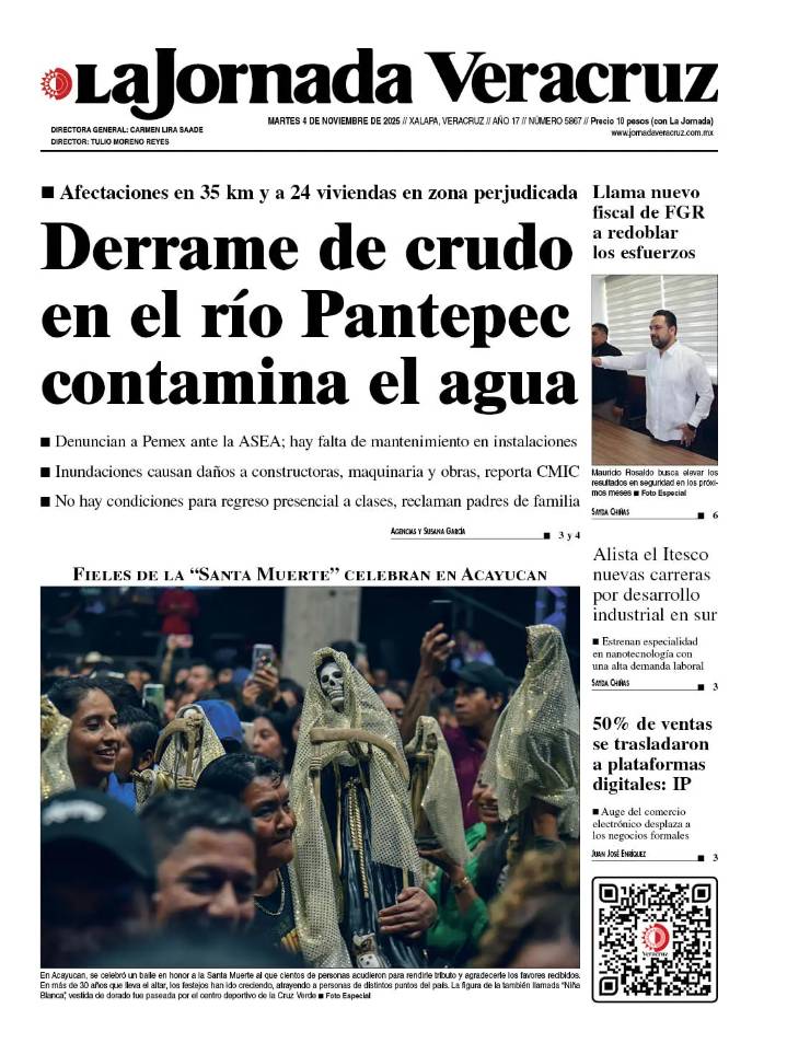Portada del 4 de noviembre de 2025