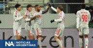 Lyon aplastó al Maccabi Tel Aviv y tomó el mando en la Europa League