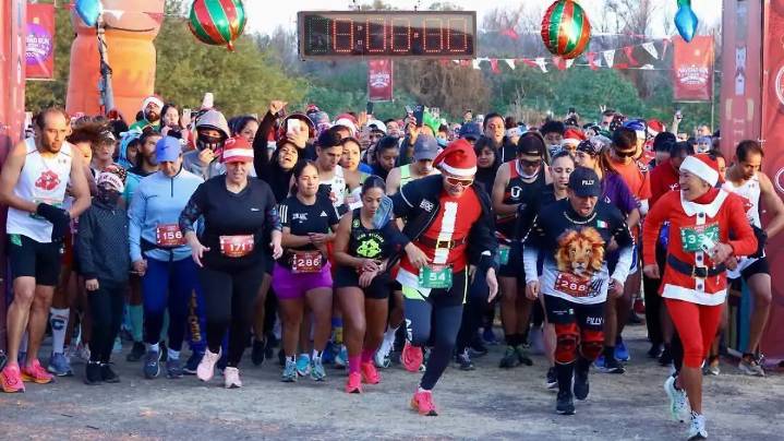 Corredores volverán a unirse de corazón en la Navidad Run 2025
