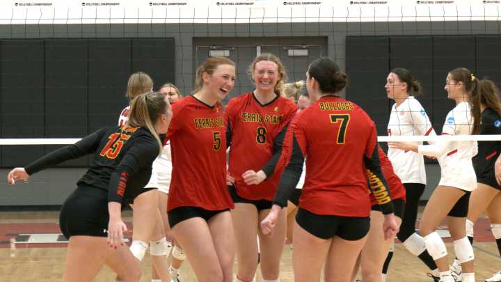 Ferris State volleyball secures top seed in GLIAC tournament