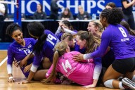 See photos as Bloomfield Hills bests Rockford in 5 sets to win MHSAA D1 volleyball state semifinal