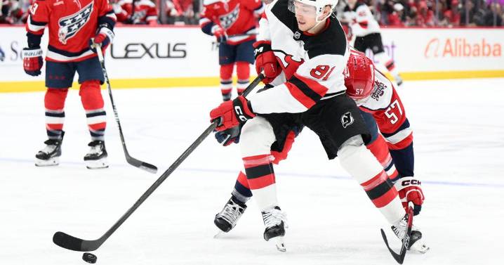 Luke Hughes fills brother Jack’s void as Devils edge Capitals in 3