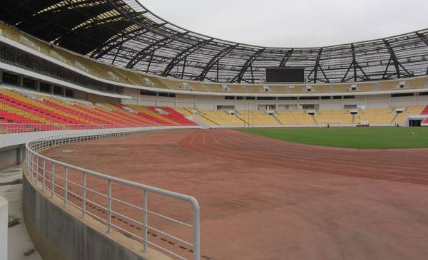 Cuál es el estadio de 227 millones de dólares donde juegan Argentina y Angola