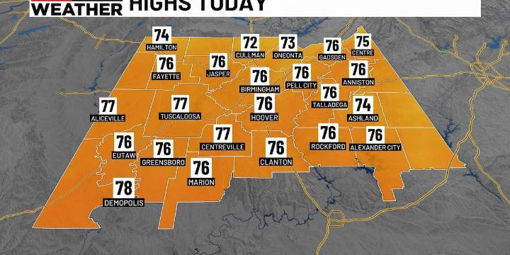 First Alert Weather: Plenty of sunshine in the forecast Wednesday