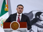 Descarta García Harfuch vínculo de escoltas de alcalde de Uruapan con grupos criminales