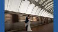 WMATA Wedding: DC couple snaps wedding photos on the metro