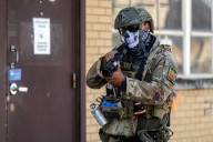 Scooter-riding US veteran describes chasing ICE agents in campaign to smash morale