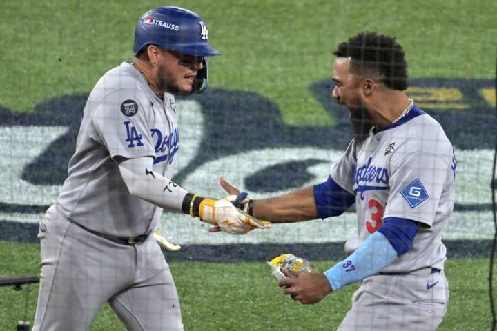 Rojas, los Hernández y Pagés, la valía latina en triunfo de los Dodgers en Serie Mundial