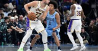 Doncic returns after 3-game absence, scores 44 to lead Lakers past Grizzlies 117