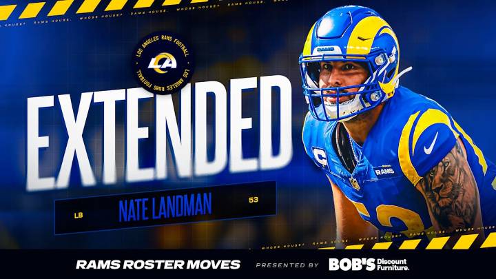 Rams sign ILB Nate Landman to 3-year contract extension