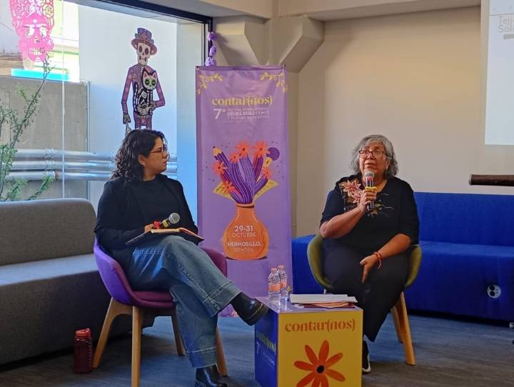 “A los periodistas los matan los narcos, los gobiernos y los funcionarios”: dijo Griselda Triana en el festival de periodismo Contarnos Mx