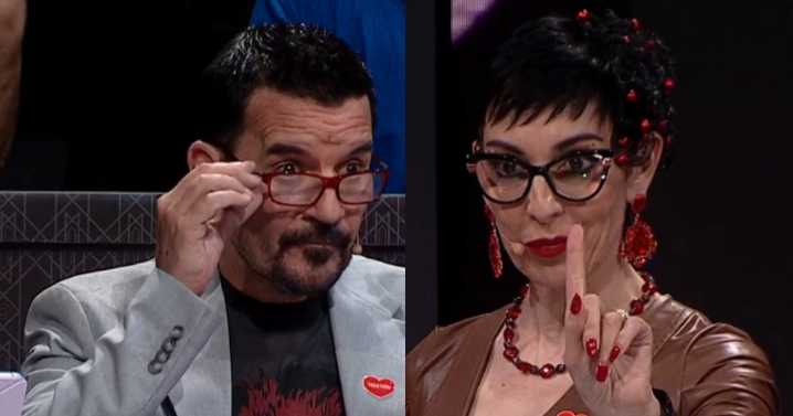 ¿No se soportan?: Registran tensa pelea entre Vasco Moulian y la “Maestra” Edymar en Fiebre de Baile