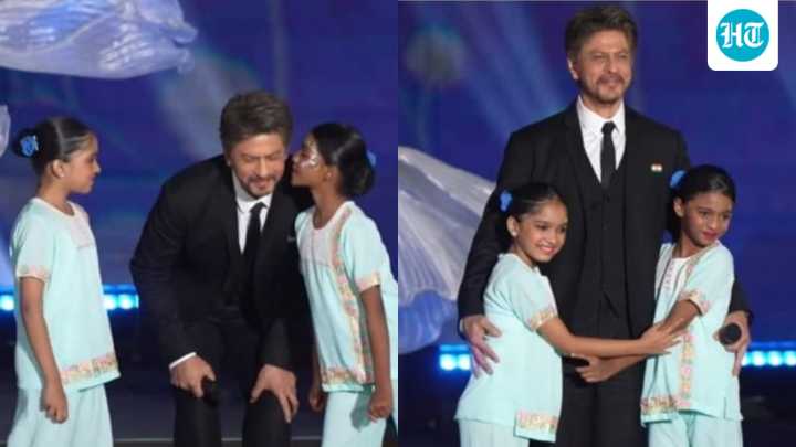 SRK's ‘cutest moment’ with young fans at Global Peace Honours 2025 melts hearts