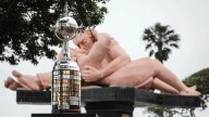 Amor y pasión por la final: el trofeo de la Copa Libertadores 'calienta' en Lima el duelo de Flamengo vs Palmeiras