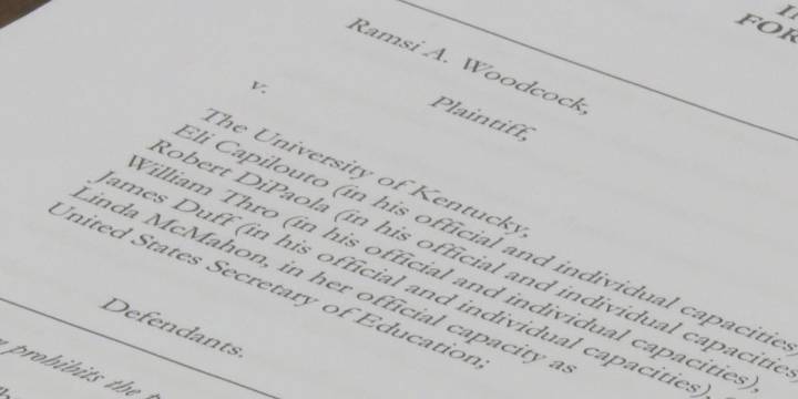 UK faces federal lawsuit over law professor’s free speech claims