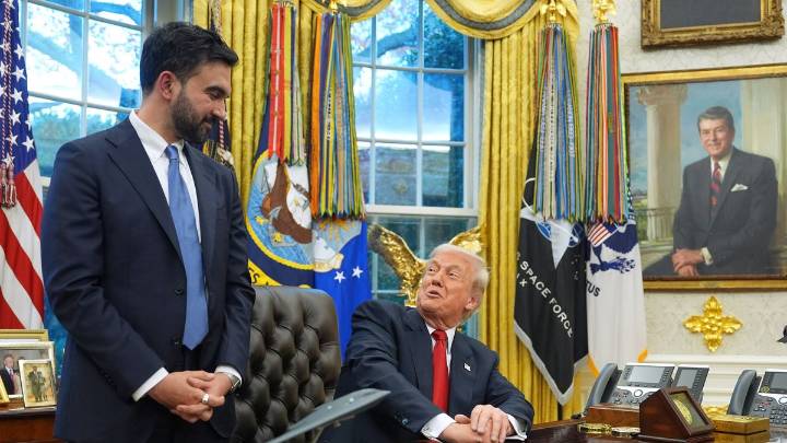 Trump y Mamdani pasan de rivalidad a amistad tras reunirse en la Casa Blanca