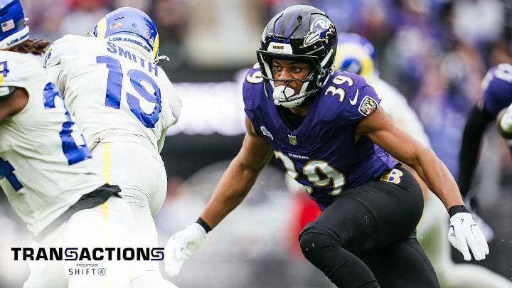 Ravens Move Undrafted Rookie to 53