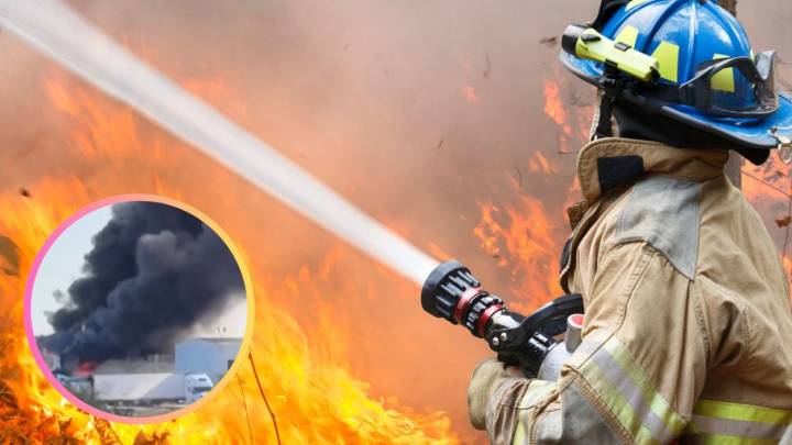 Bodega en llamas moviliza a bomberos en Laredo; suman tres incendios en menos de 12 horas