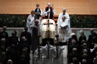 Business as usual at White House as former officials, family honor Dick Cheney