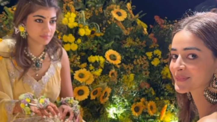 Ananya Panday, Bestie Navya Naveli Nanda Dance To Ye Tune Kya Kiya At Friend's Wedding