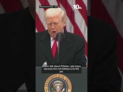 Trump calls Illinois Governor a 'fat slob' during 78th annual Turkey Pardon