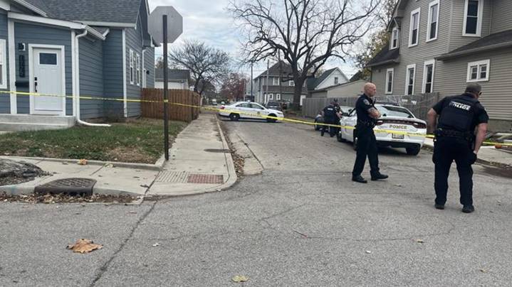 Police investigating double shooting at home on Indianapolis' near south side