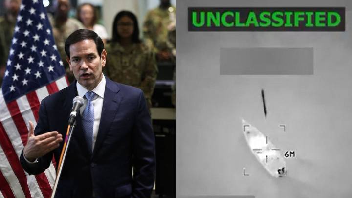 Marco Rubio informará al Congreso estadounidense sobre ataques contra presuntas narcolanchas en el Caribe, dice la Casa Blanca