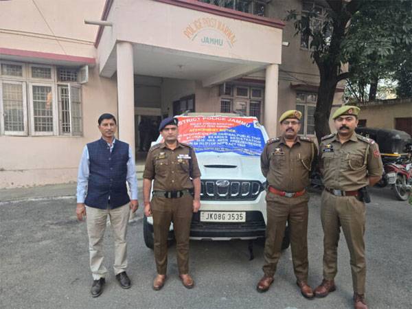 J&K Police seize drug peddler’s vehicle under NDPS Act in major crackdown