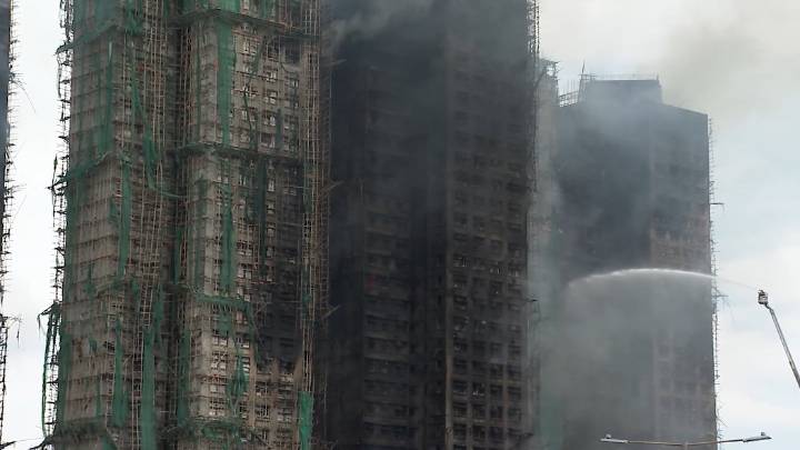 Death toll rises to 128 in Hong Kong residential fire; 8 more arrested over towers’ renovation