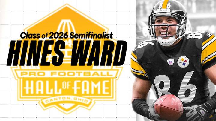 Ward a semifinalist for the HOF Class of 2026
