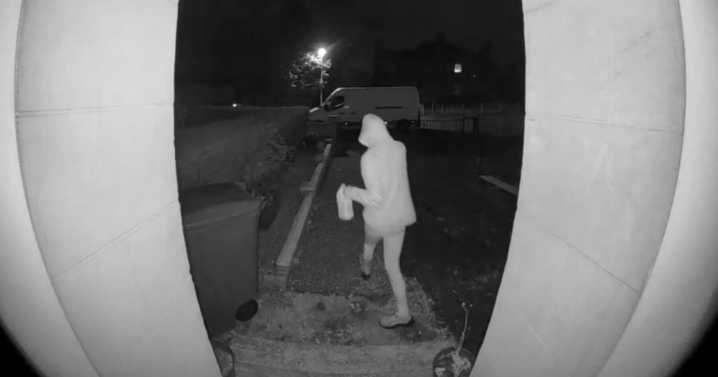 East Lothian mum horrified as intruder caught in the act on doorbell camera