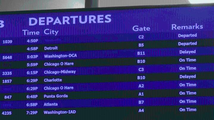 Holiday travel plans could be disrupted if shutdown continues