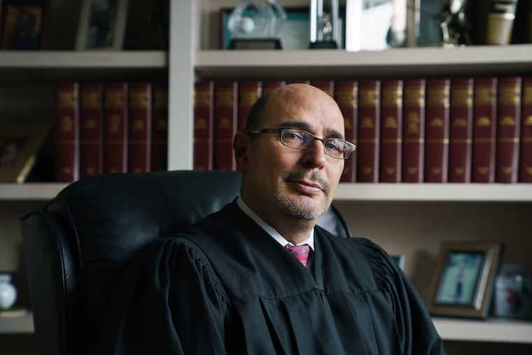 Philadelphia Judge Scott DiClaudio has been suspended without pay