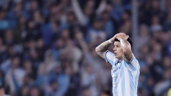 Se confirmó la lesión de Rojo en Racing: ¿queda afuera de la definición del Clausura?