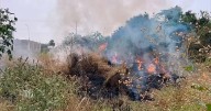 Incendio de pastizal genera contaminación