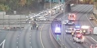 I-77 closed in both directions after crash takes down power lines in Charlotte