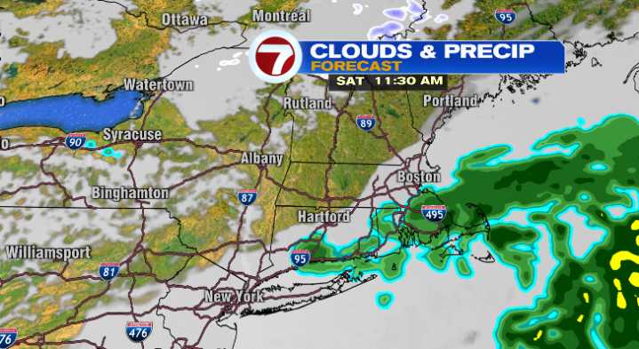 Rain ends Saturday afternoon, nicer Sunday ahead