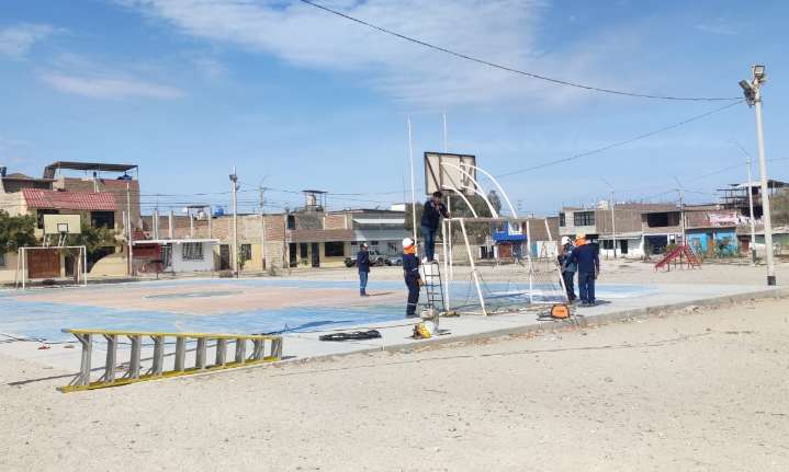 Paita: Juveco, Andalucita y Municipalidad Provincial unen esfuerzos para recuperar plataforma deportiva