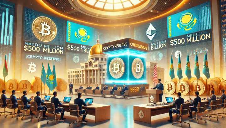 National Crypto Reserve Fund By Kazakhstan Slated For 2026 Launch, Valued At $500M