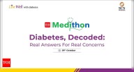 TOI Medithon: Doctors highlight lifestyle and family role in diabetes care