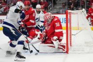 Red Wings give up too much offense again, lose third in row