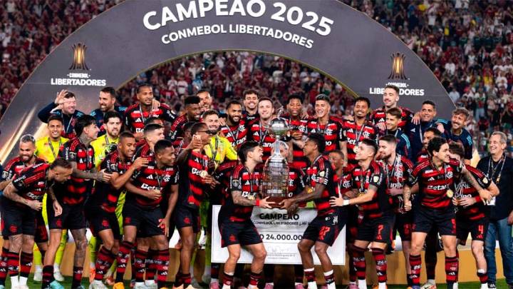 Flamengo vence a Palmeiras y logra su cuarta Copa Libertadores en Lima