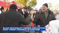Black McDonald's operators host turkey giveaway, feed thousands across Chicago area in Chatham