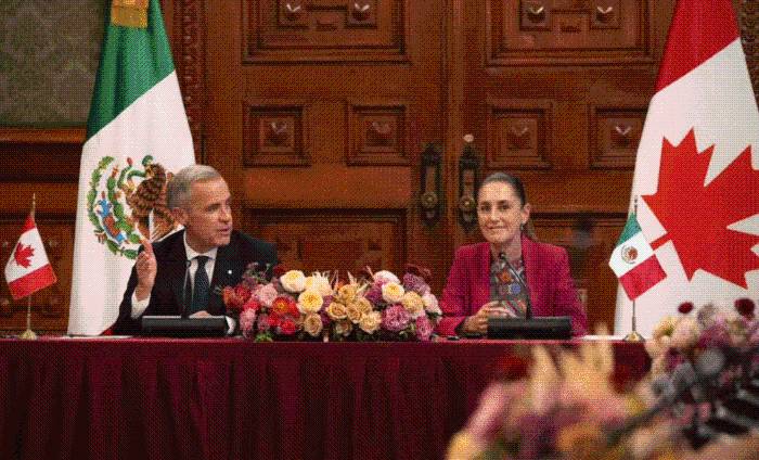 Carney elogia liderazgo de Sheinbaum