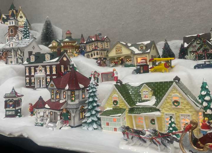 Massive Christmas Village On Display And Ready For Visitors