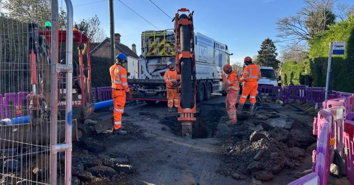 Two homes flooded due to burst water main in Stutton