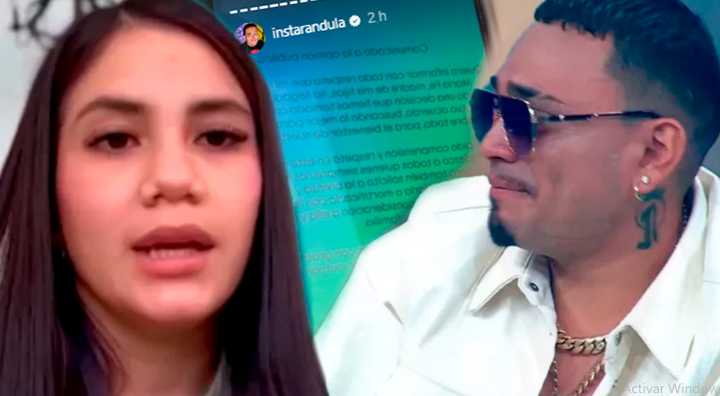 Josimar anuncia el FIN de su RELACIÓN con María Fe Saldaña en comunicado, pero se ARREPIENTE y lo borra: "De mutuo acuerdo"